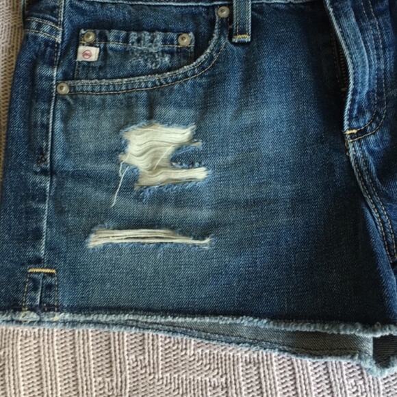 AG Goldschmied Bonnie cut off jean shorts size 27 NWT - Picture 6 of 11